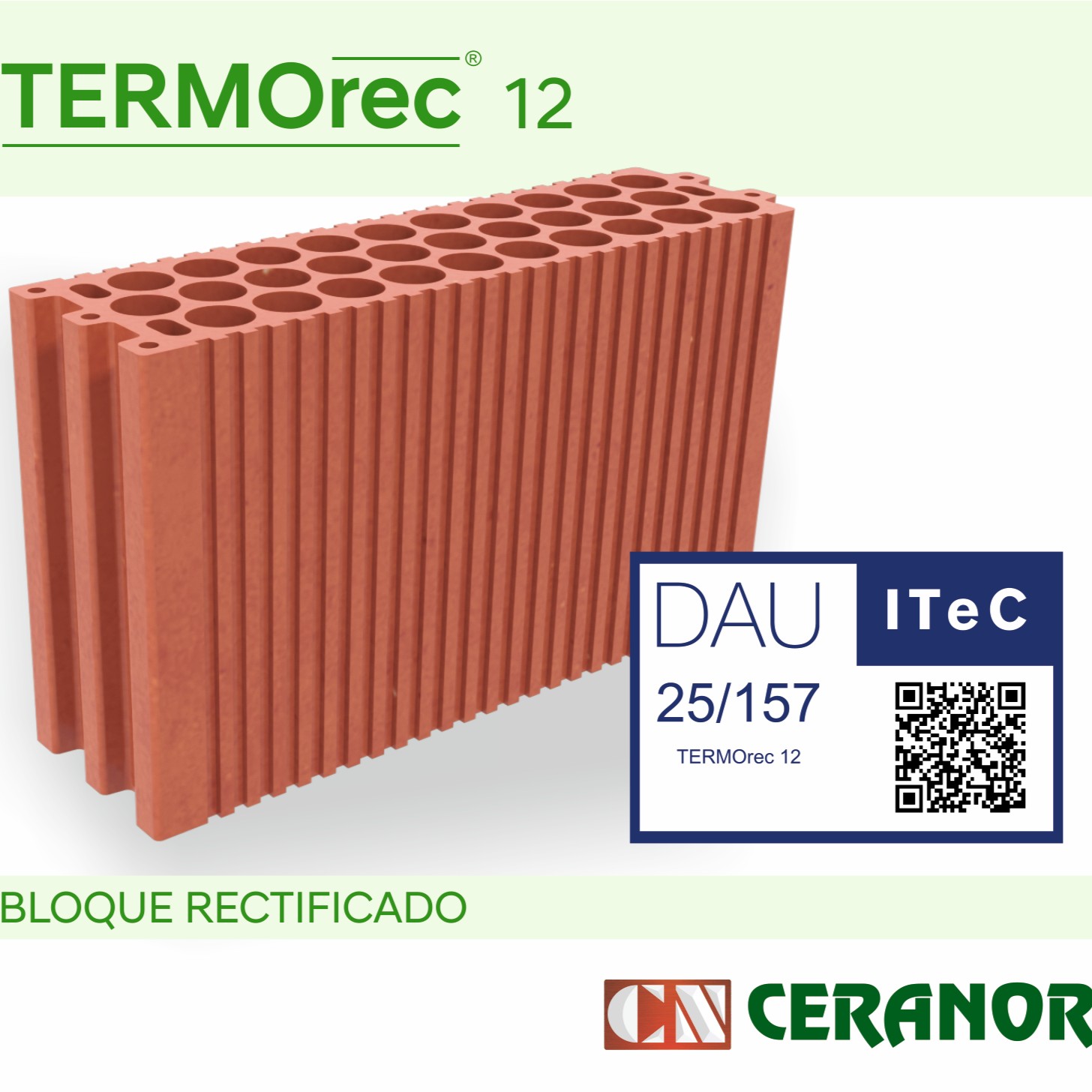 CERANOR CONSIGUE EL DAU PARA EL SISTEMA CONSTRUCTIVO DE BLOQUES 